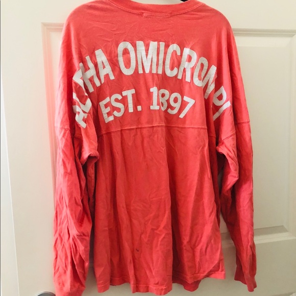 🆕 Alpha Omicron Pi Spirit Jersey - Picture 2 of 2